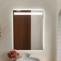 Зеркало в ванную комнату с подсветкой Капачо 60х80 см