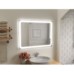 Зеркало для ванной комнаты с LED подсветкой Беллона